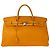 Hermès Hermes Birkin Orange Fjord con Palladium Hardware 45 Marrone