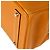 Hermès Hermes Birkin Orange Fjord con Palladium Hardware 45 Marrone - vista 3