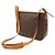 Louis Vuitton Monogram Hudson GM Shoulder Bag Brown - view 3