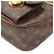 Louis Vuitton Monogram Hudson GM Shoulder Bag Brown - view 4