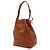 Borsa a Spalla Louis Vuitton Epi Noe Marrone - vista 3