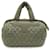Borsa Chanel Coco Cocoon Verde Cachi Pelle Nylon