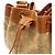 Borsa Louis Vuitton Monogram Mini Noelie Marrone - vista 7