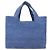 Borsa Loewe Font Tote Small Blu chiaro - vista 2