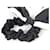 Chanel AA7530 Seiden-Scrunchie Schwarz Roh  - Ansicht 4