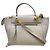 Céline Cinturón Celine Mini de piel texturizada Castaño - vista 2