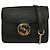 Gucci Interlocking Leather Small Schwarz