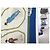 Hermès FASCIA VINTAGE HERMES CNEP LES BANQUIERS 1955 QUADRATO DI SETA 90 BLU - vista 15