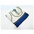 Hermès FASCIA VINTAGE HERMES CNEP LES BANQUIERS 1955 QUADRATO DI SETA 90 BLU - vista 16