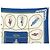 Hermès FASCIA VINTAGE HERMES CNEP LES BANQUIERS 1955 QUADRATO DI SETA 90 BLU - vista 3