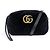 BORSA GUCCI MARMONT SMALL 447632 VELOUTÉ NERO CON TRACCOLLA