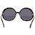 Gafas de sol Fendi FF0430/S de acetato marrón carey de forma redonda Castaño Roja - vista 3