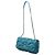 Timeless Bolsa de ombro acolchoada Chanel Large Chesterfield em couro de bezerro turquesa - vista 2