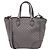 Gucci Small Bree Micro Guccissima Handtasche aus grauem Leder