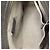 Gucci Small Bree Micro Guccissima Handtasche aus grauem Leder - Ansicht 11