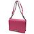 Borsa a tracolla Chanel Boy in pelle di vitello rosa - vista 2