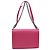 Borsa a tracolla Chanel Boy in pelle di vitello rosa - vista 4