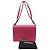 Borsa a tracolla Chanel Boy in pelle di vitello rosa - vista 6