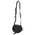 Chloé Marcie Small Crossbody Bag aus schwarzem genarbtem Kalbsleder - Ansicht 2