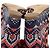 Espadrilles con zeppa Aquazzura con decorazioni Pom-Pom in camoscio blu - vista 6