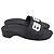 Everyday Zoccoli Balenciaga BB Pool in gomma nera Nero