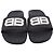 Everyday Zoccoli Balenciaga BB Pool in gomma nera Nero - vista 2