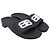 Everyday Zoccoli Balenciaga BB Pool in gomma nera Nero - vista 3