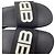 Everyday Zoccoli Balenciaga BB Pool in gomma nera Nero - vista 8