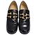 Mocassini Monsieur Bottega Veneta in vernice nera - vista 5