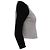 Camiseta raglán baseball Re/Done Shrunken en cashmere gris - vista 3