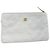 Timeless Chanel Quilted Small Chanel 22 in pelle di vitello lucida bianca Marrone Rosso - vista 13