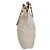 Timeless Chanel Quilted Small Chanel 22 in pelle di vitello lucida bianca Marrone Rosso - vista 6