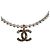 Timeless Collana Chanel CC con perle impreziosite in strass dorato D'oro - vista 3