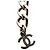 Timeless Collana Chanel CC con perle impreziosite in strass dorato D'oro - vista 7