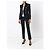 Pantalones de lana Slim-Fit Gianni Versace Negro - vista 4