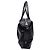 Borsa Tote Givenchy Antigona Lock Soft Medium in pelle nera Nero - vista 3