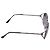 Fendi FS5166K Sonnenbrille aus grauem Metall - Ansicht 3