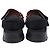 Sandali Lanvin x Suicoke Wake Curb in gomma nera Nero - vista 5