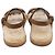 Sandali slingback in scamosciato marrone con fodera in shearling Saint Laurent - vista 5
