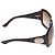 Gafas de sol Gucci GG Crest con lentes degradadas efecto carey en acetato marrón - vista 3