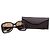 Gafas de sol Gucci GG Crest con lentes degradadas efecto carey en acetato marrón - vista 8