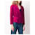 Yves Saint Laurent Veste fuchsia à ourlet asymétrique YSL Rose  - vue 3