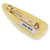 Miu Miu Clip per capelli in vernice Giallo - vista 5