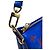 Borsa a tracolla Louis Vuitton Coussin in pelle blu - vista 14