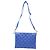 Borsa a tracolla Louis Vuitton Coussin in pelle blu - vista 4