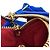 Borsa a tracolla Louis Vuitton Coussin in pelle blu - vista 8