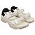 Sandalias Suicoke x Lanvin Wake Curb LNV en caucho blanco - vista 3
