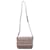 Petit sac bandoulière Valentino Garavani Rockstud en cuir beige Marron Rouge  - vue 1