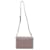 Petit sac bandoulière Valentino Garavani Rockstud en cuir beige Marron Rouge  - vue 3