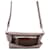 Petit sac bandoulière Valentino Garavani Rockstud en cuir beige Marron Rouge  - vue 4